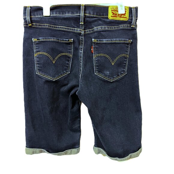 Levi's Bermuda Jean Shorts - Size 27 / Size 4 - Picture 6 of 8